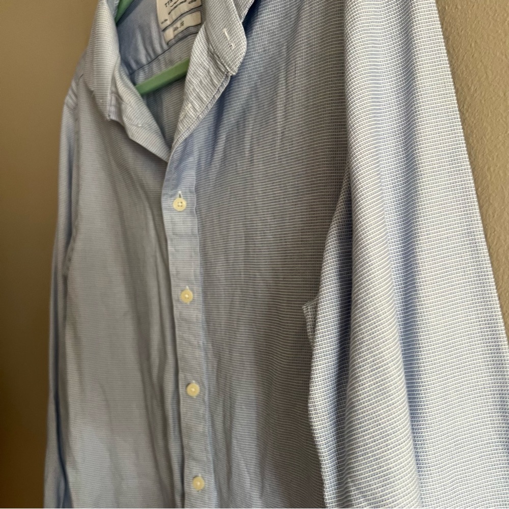 Charles Tyrwhitt Slim Fit Men’s Button Up Long Sleeve Dress Shirt Size 16.5/35” - Picture 5 of 8